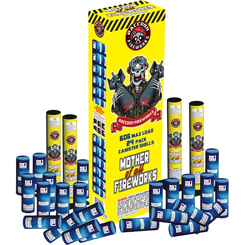 MOTHER OF ALL FIREWORKS 24 SHELLS