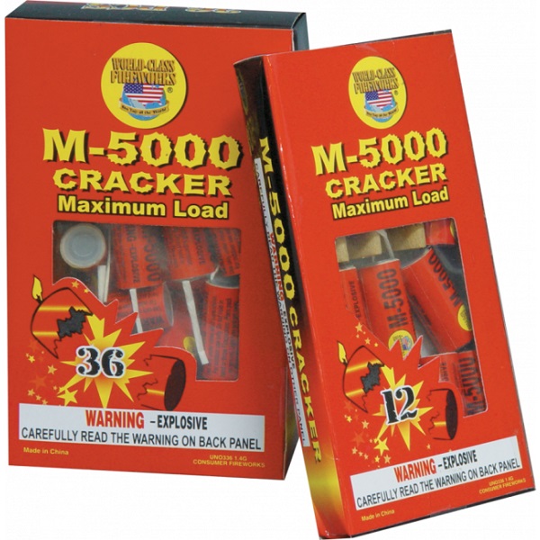 M-5000 SALUTE CRACKERS FIREWORKS