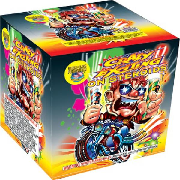 CRAZY EXCITING ON STEROIDS FIREWORK
