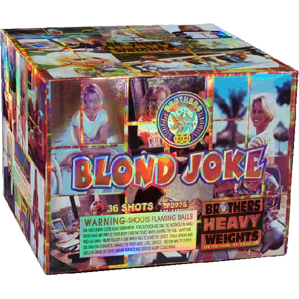 BLOND JOKE FIREWORK