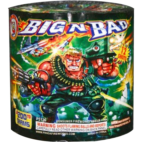 BIG N BAD 12 SHOT FIREWORK