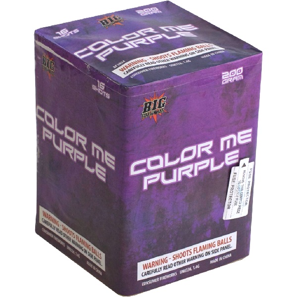 COLOR ME PURPLE16 SHOT