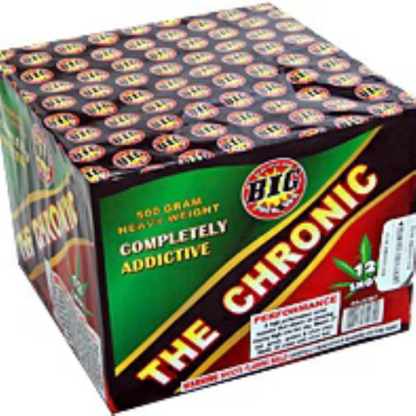 THE CHRONIC 12 SHOT FIREWORK