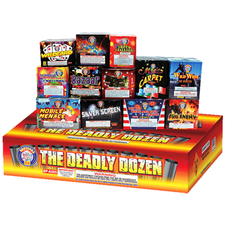 Deadly Dozen Fireworks Assortment