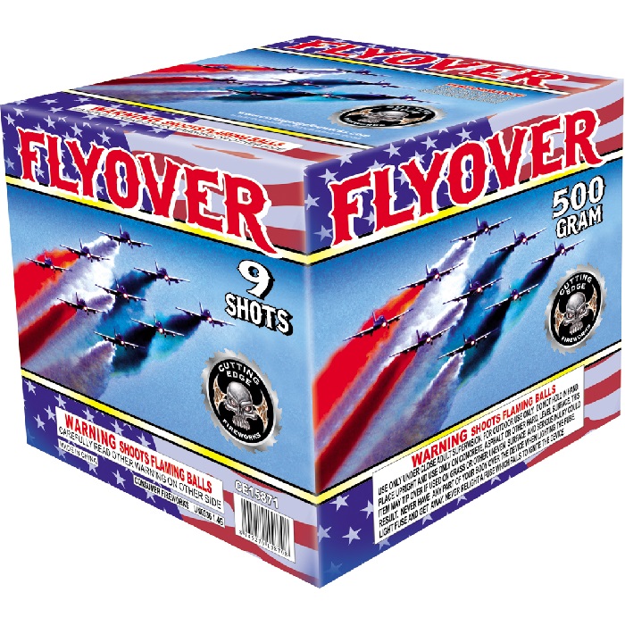 FLY OVER FIREWORKS