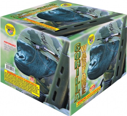 Gorilla Warfare 30 shot FIREWORK