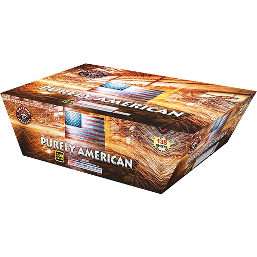 PURPURELY AMERICAN 135 SHOTELY AMERICAN 135 SHOT