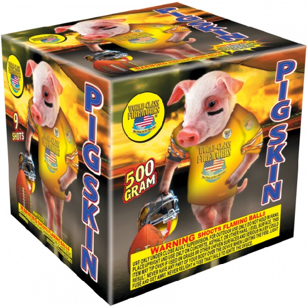 PIG SKIN 9 SHOT FIREWORK