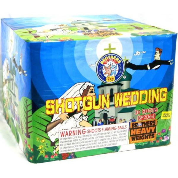 Shotgun Wedding 36 SHOT FIREWORK