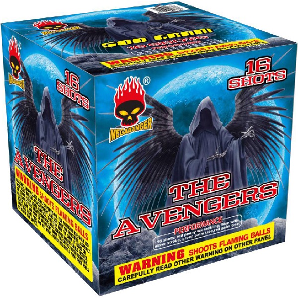 THE AVENGERS 16 SHOT FIREWORKS