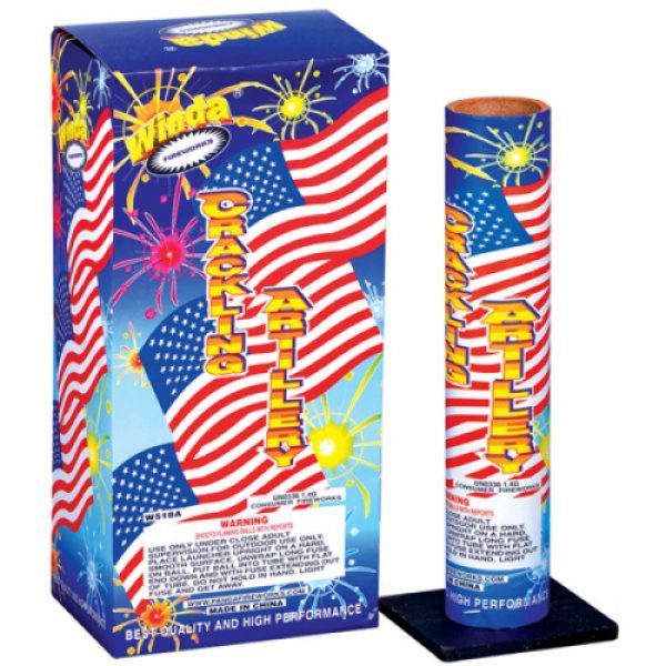 CRACKLING ARTILLERY SHELLS FIREWORK