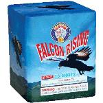 Crackling dragon tail to multi-colored bouquets with a quickened 10 shot finale. 25 SHOTS