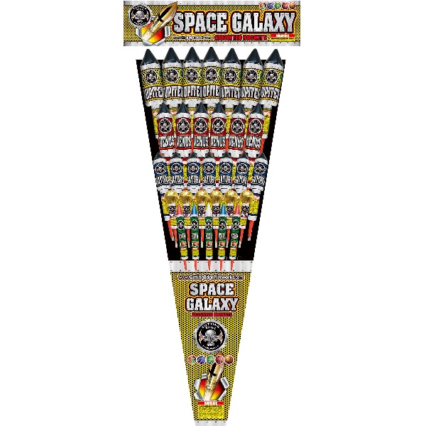 SPACE GALAXY rocket assortment